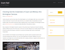 Tablet Screenshot of grantrail.co.uk